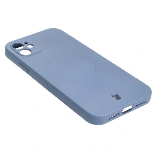 Kup Bizon Case Silikon Magnetic Apple iPhone 11 grau - BIZ3329 - {ean13} - Sklep Home Screen