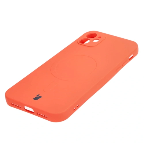 Kup Etui silikonové s magnetickým kroužkem Bizon Case Silicone Magnetic pro Apple iPhone 11 mrkvové - BIZ3330 - {ean13} - Sklep Home Screen
