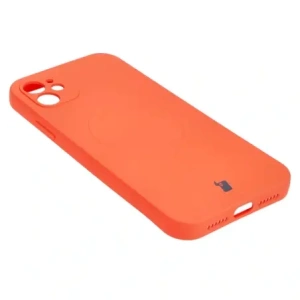 Kup Etui silikonové s magnetickým kroužkem Bizon Case Silicone Magnetic pro Apple iPhone 11 mrkvové - BIZ3330 - {ean13} - Sklep Home Screen