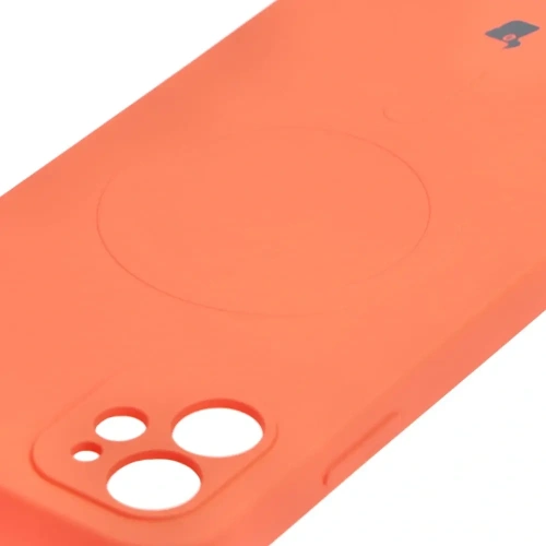 Kup Etui silikonové s magnetickým kroužkem Bizon Case Silicone Magnetic pro Apple iPhone 11 mrkvové - BIZ3330 - {ean13} - Sklep Home Screen
