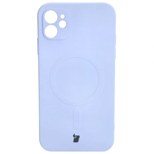 Kup Etui silikonowe z pierścieniem magnetycznym Bizon Case Silicone Magnetic do Apple iPhone 11 jasnofioletowe - BIZ3331 - {ean13} - Sklep Home Screen