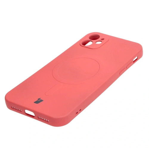 Kup Etui silikonowe z pierścieniem magnetycznym Bizon Case Silicone Magnetic do Apple iPhone 11 brudnoróżowe - BIZ3332 - {ean13} - Sklep Home Screen