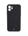 Kup Silikonové pouzdro s magnetickým kroužkem Bizon Case Silicone Magnetic pro Apple iPhone 12 černé - BIZ3334 - {ean13} - Sklep Home Screen