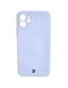 Kup Etui silikonové s magnetickým kroužkem Bizon Case Silicone Magnetic pro Apple iPhone 12 světle fialové - BIZ3337 - {ean13} - Sklep Home Screen