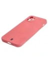 Kup Etui silikonové s magnetickým kroužkem Bizon Case Silicone Magnetic pro Apple iPhone 12 špinavě růžové - BIZ3338 - {ean13} - Sklep Home Screen