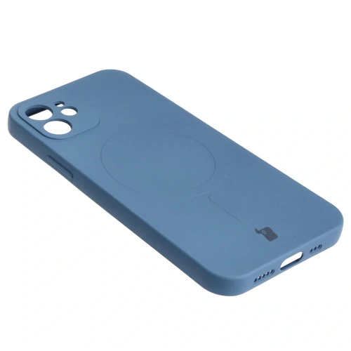 Buy Bizon Case Silicone Magnetic Apple iPhone 12 navy blue - BIZ3339 - {ean13} - Home Screen Store Europe