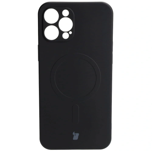 Buy Bizon Case Silicone Magnetic Apple iPhone 12 Pro Max black - BIZ3340 - {ean13} - Home Screen Store Europe