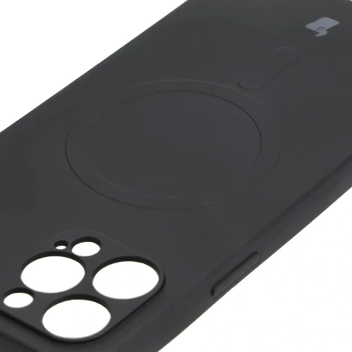 Buy Bizon Case Silicone Magnetic Apple iPhone 12 Pro Max black - BIZ3340 - {ean13} - Home Screen Store Europe