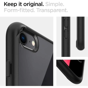 Etui Spigen Ultra Hybrid Apple iPhone SE 2022/SE 2020/8/7 Black