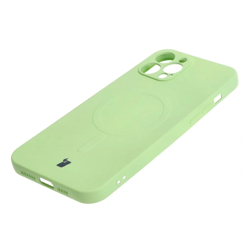 Buy Bizon Case Silicone Magnetic Apple iPhone 12 Pro Max light green - BIZ3342 - {ean13} - Home Screen Store Europe