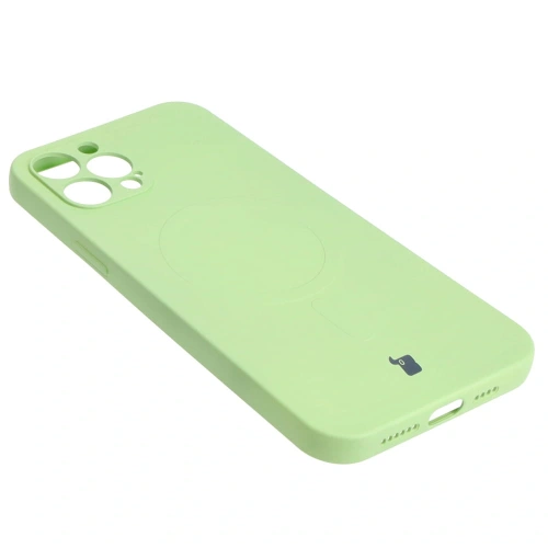 Buy Bizon Case Silicone Magnetic Apple iPhone 12 Pro Max light green - BIZ3342 - {ean13} - Home Screen Store Europe