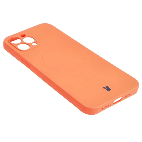 Kup Etui silikonowe z pierścieniem magnetycznym Bizon Case Silicone Magnetic do Apple iPhone 12 Pro Max marchewkowe - BIZ3343 - {ean13} - Sklep Home Screen
