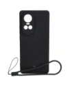 Bizon Case Silikon Sq Oppo Reno 10 Pro 5G schwarz