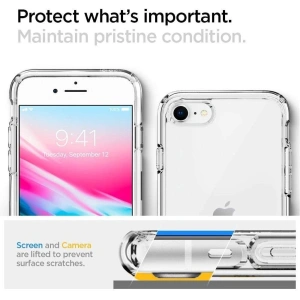 Kup Etui Spigen Ultra Hybrid Apple iPhone SE 2022/SE 2020/8/7 Átlátszó - SPN1052CL - {ean13} - Sklep Home Screen