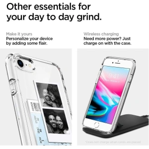 Kup Etui Spigen Ultra Hybrid Apple iPhone SE 2022/SE 2020/8/7 Átlátszó - SPN1052CL - {ean13} - Sklep Home Screen
