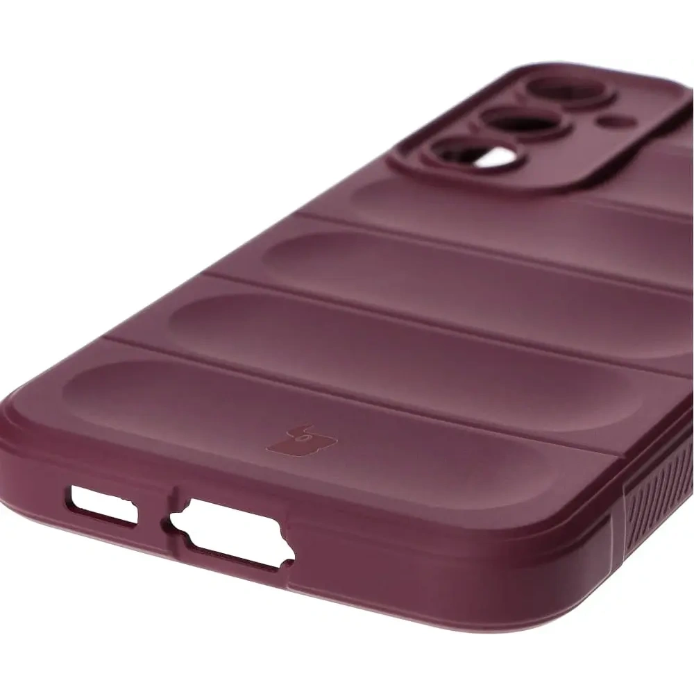 Pancerne etui Bizon Case Tur do Samsung Galaxy S23 FE ciemnofioletowe