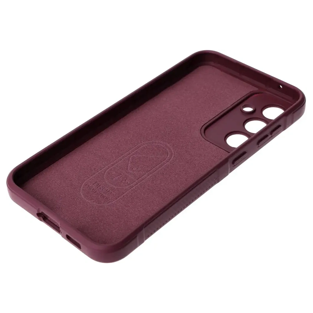 Pancerne etui Bizon Case Tur do Samsung Galaxy S23 FE ciemnofioletowe