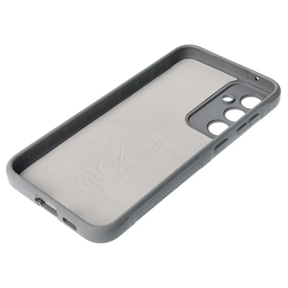 Pancerne etui Bizon Case Tur do Samsung Galaxy S23 FE jasnoszare