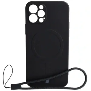 Buy Bizon Case Silicone Magnetic Apple iPhone 12 Pro black - BIZ3358 - {ean13} - Home Screen Store Europe