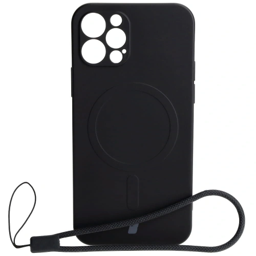 Kup Bizon Case Silicone Magnetic Apple iPhone 12 Pro negru - BIZ3358 - {ean13} - Sklep Home Screen