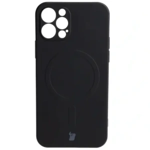 Kup Bizon Case Silikon Magnetic Apple iPhone 12 Pro schwarz - BIZ3358 - {ean13} - Sklep Home Screen