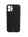 Kup Etui silikonowe z pierścieniem magnetycznym Bizon Case Silicone Magnetic do Apple iPhone 12 Pro czarne - BIZ3358 - {ean13} - Sklep Home Screen