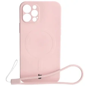 Buy Bizon Case Silicone Magnetic Apple iPhone 12 Pro light pink - BIZ3361 - {ean13} - Home Screen Store Europe