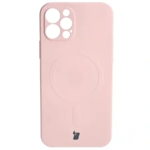 Kup Bizon Case Silikon Magnetic Apple iPhone 12 Pro hellrosa - BIZ3361 - {ean13} - Sklep Home Screen