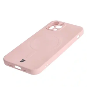 Kup Bizon Case Silikon Magnetic Apple iPhone 12 Pro hellrosa - BIZ3361 - {ean13} - Sklep Home Screen