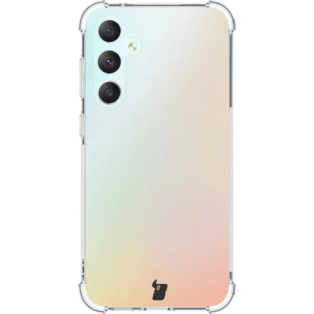 Etui + 2x szkło na ekran Bizon Case Clear Pack do Samsung Galaxy S23 FE przezroczyste