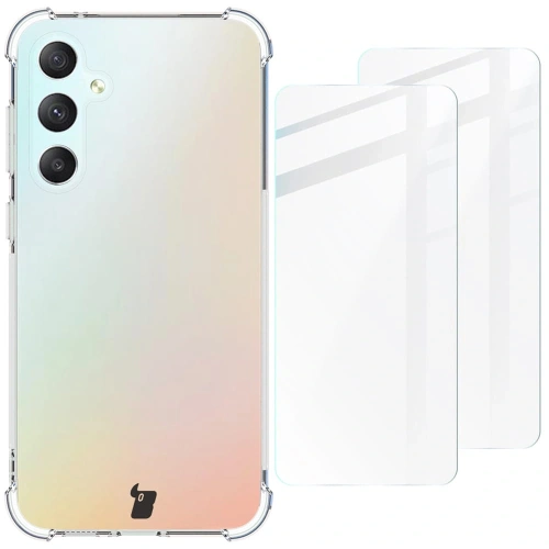 Buy Bizon Case Clear Pack case + 2x screen glass Samsung Galaxy S23 FE clear - BIZ3363 - {ean13} - Home Screen Store Europe