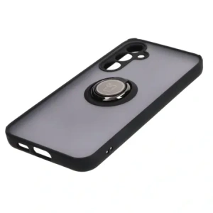 Kup Bizon Case Hybrid Ring Samsung Galaxy S23 FE rauchig mit einem schwarzen Rahmen - BIZ3364 - {ean13} - Sklep Home Screen