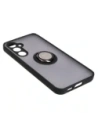 Kup Etui s úchytem na prst Bizon Case Hybrid Ring pro Samsung Galaxy S23 FE kouřové s černým rámečkem - BIZ3364 - {ean13} - Sklep Home Screen