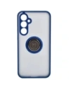Kup Bizon Case Hybrid Ring Samsung Galaxy S23 FE rauchig mit einem navyblauen Rahmen - BIZ3365 - {ean13} - Sklep Home Screen