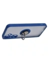 Kup Etui s úchopem na prst Bizon Case Hybrid Ring pro Samsung Galaxy S23 FE kouřové s modrým rámem - BIZ3365 - {ean13} - Sklep Home Screen