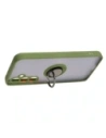 Kup Etui s úchytem na prst Bizon Case Hybrid Ring pro Samsung Galaxy S23 FE kouřové se zeleným rámem - BIZ3367 - {ean13} - Sklep Home Screen