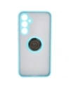 Buy Bizon Case Hybrid Ring Samsung Galaxy S23 FE smoky with a light blue frame - BIZ3368 - {ean13} - Home Screen Store Europe