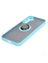 Buy Bizon Case Hybrid Ring Samsung Galaxy S23 FE smoky with a light blue frame - BIZ3368 - {ean13} - Home Screen Store Europe