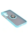 Buy Bizon Case Hybrid Ring Samsung Galaxy S23 FE smoky with a light blue frame - BIZ3368 - {ean13} - Home Screen Store Europe