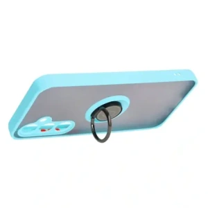 Kup Bizon Case Hybrid Ring Samsung Galaxy S23 FE rauchig mit einem hellblauen Rahmen - BIZ3368 - {ean13} - Sklep Home Screen