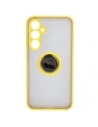 Kup Bizon Case Hybrid Ring Samsung Galaxy S23 FE rauchig mit einem gelben Rahmen - BIZ3369 - {ean13} - Sklep Home Screen