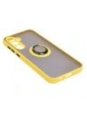 Kup Bizon Case Hybrid Ring Samsung Galaxy S23 FE rauchig mit einem gelben Rahmen - BIZ3369 - {ean13} - Sklep Home Screen