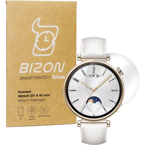 Kup Folia hydrogelová na displej Bizon Glass Watch Hydrogel do Huawei Watch GT 4 41 mm [2 PACK] - BIZ3370 - {ean13} - Sklep Home Screen