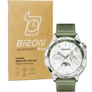 Kup Bizon Glass Watch Hydrogel Huawei Watch GT 4 46 mm [2 PACK] - BIZ3371 - {ean13} - Sklep Home Screen