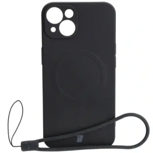 Kup Caz de silicon Bizon Magnetic Apple iPhone 13 negru - BIZ3374 - {ean13} - Sklep Home Screen