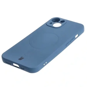 Kup Etui silikonowe z pierścieniem magnetycznym Bizon Case Silicone Magnetic do Apple iPhone 13 granatowe - BIZ3376 - {ean13} - Sklep Home Screen