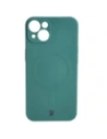 Kup Etui silikonové s magnetickým kroužkem Bizon Case Silicone Magnetic pro Apple iPhone 13 tmavě zelené - BIZ3377 - {ean13} - Sklep Home Screen