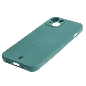 Kup Etui silikonowe z pierścieniem magnetycznym Bizon Case Silicone Magnetic do Apple iPhone 13 ciemnozielone - BIZ3377 - {ean13} - Sklep Home Screen