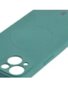 Kup Etui silikonové s magnetickým kroužkem Bizon Case Silicone Magnetic pro Apple iPhone 13 tmavě zelené - BIZ3377 - {ean13} - Sklep Home Screen