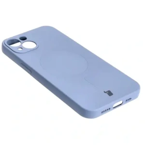 Kup Etui silikonowe z pierścieniem magnetycznym Bizon Case Silicone Magnetic do Apple iPhone 13 szare - BIZ3378 - {ean13} - Sklep Home Screen